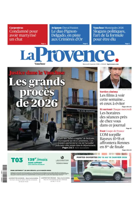 Cover of La Provences Vaucluse