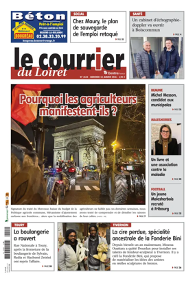 Cover of Le Courrier du Loiret