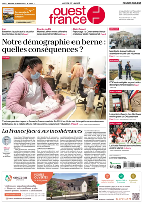 Cover of Ouest-France (Rennes Sud-Est)
