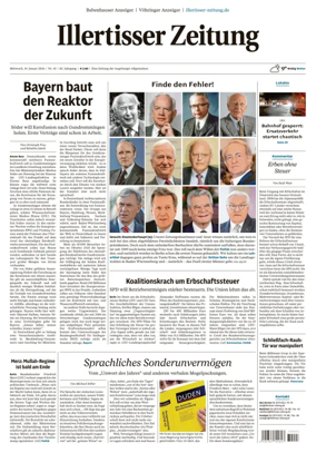 Cover of Illertisser Zeitung