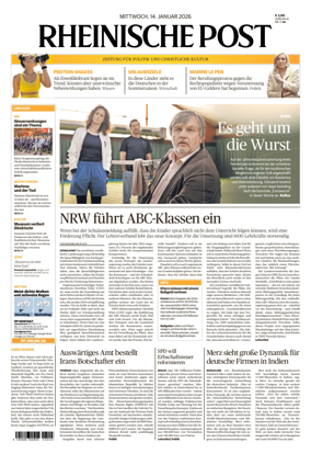 Cover of Rheinische Post Duisburg