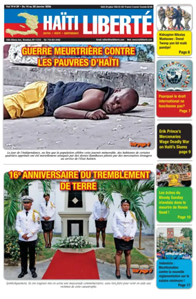 Cover of Haiti Liberte