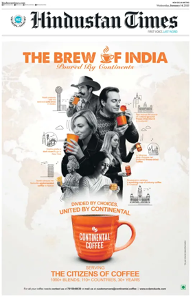 Cover of Hindustan Times (Delhi)