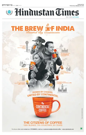 Cover of Hindustan Times Thane