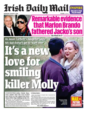 Cover of Irish Daily Mail