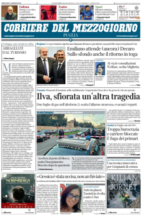 Cover of Corriere del Mezzogiorno (Puglia)