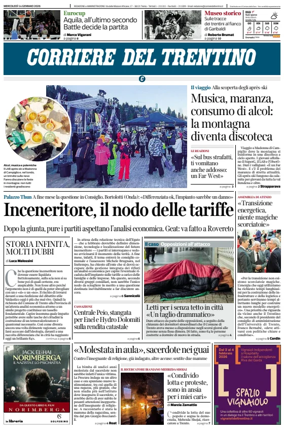 Cover of Corriere del Trentino