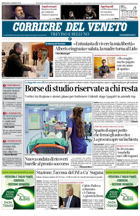 Cover of Corriere del Veneto (Treviso e Belluno)