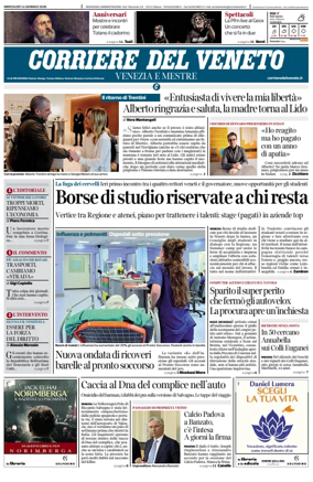 Cover of Corriere del Veneto (Venezia e Mestre)
