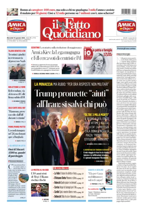 Cover of Il Fatto Quotidiano