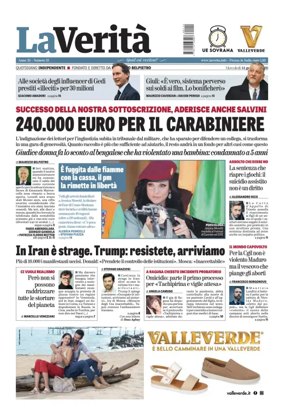Cover of La Verita (Italia)