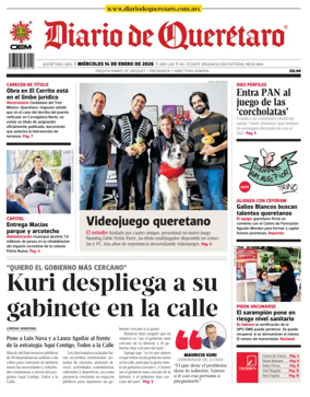 Cover of Diario de Queretaro