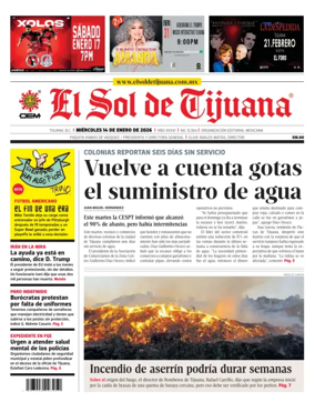 Cover of El Sol de Tijuana