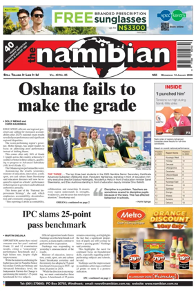 Cover of The Namibian