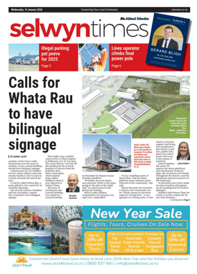 Cover of Selwyn Times