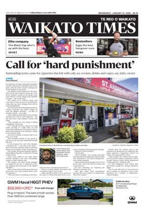 Cover of Waikato Times