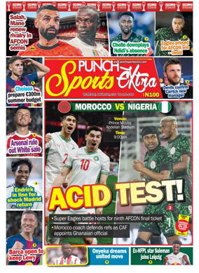 Cover of Punch Sports Extra