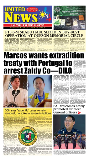 Cover of United News - English Edition