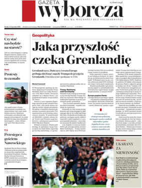 Cover of Gazeta Wyborcza Stoleczna