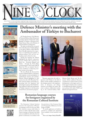 Cover of Nine o clock (Romania) Daily