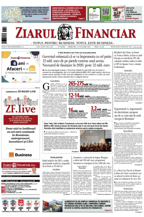 Cover of Ziarul Financiar