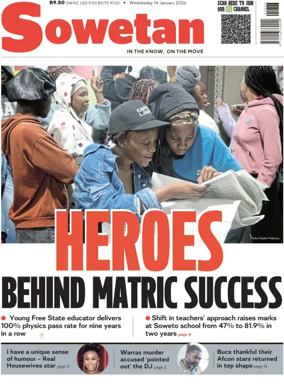 Cover of Sowetan