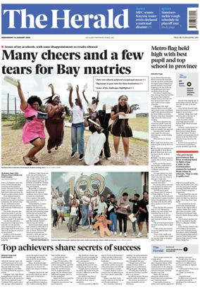 Cover of The Herald (South Africa)