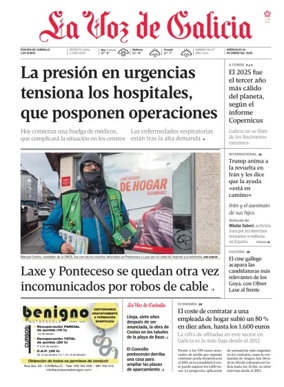 Cover of La Voz de Galicia (Carballo)