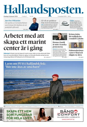 Cover of Hallandsposten