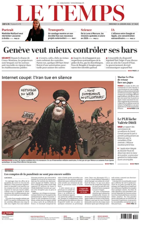 Cover of Le Temps