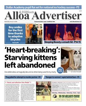 Cover of Alloa Advertiser