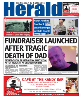 Cover of Ardrossan & Saltcoats Herald