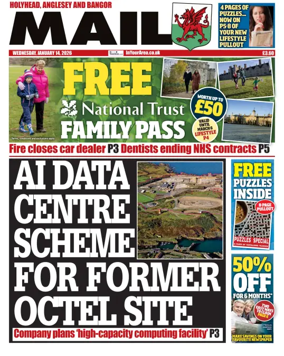 Cover of Bangor Mail