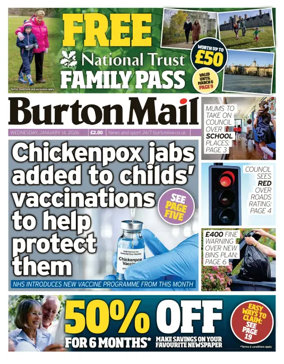 Cover of Burton Mail