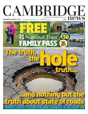Cover of Cambridge News