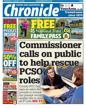 Cover of Crewe Chronicle