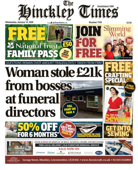Cover of Hinckley Times