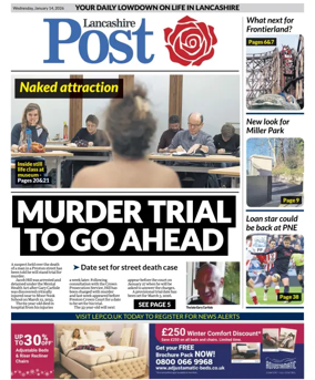 Cover of Lancashire Evening Post