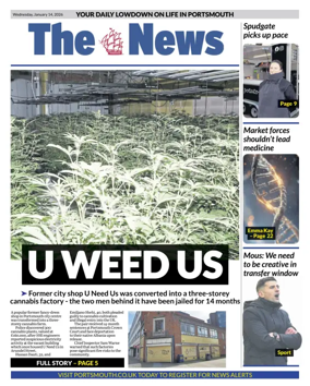 Cover of Portsmouth News