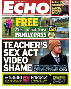 Cover of South Wales Echo