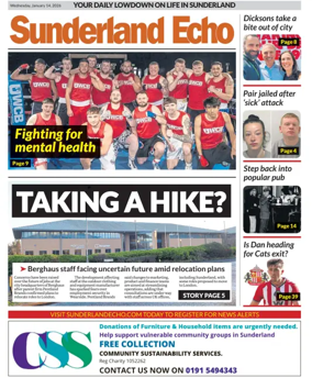 Cover of Sunderland Echo