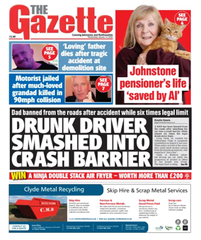 Cover of The Gazette (Scotland)