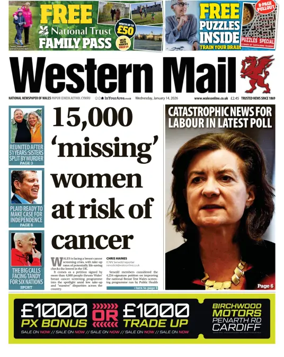 Cover of Western Mail