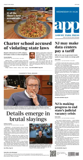 Cover of Asbury Park Press