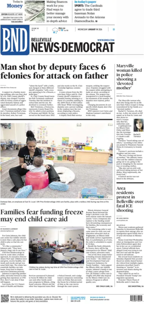 Cover of Belleville News-Democrat