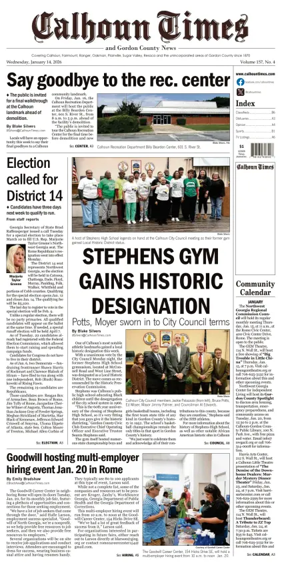 Cover of Calhoun Times