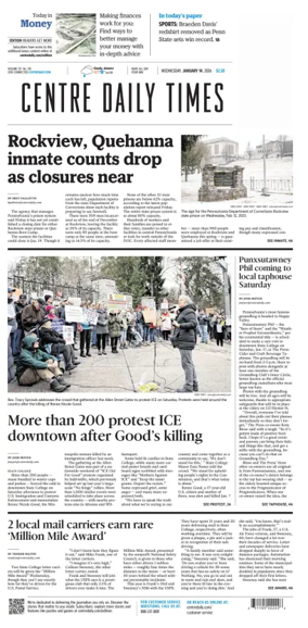 Cover of Centre Daily Times