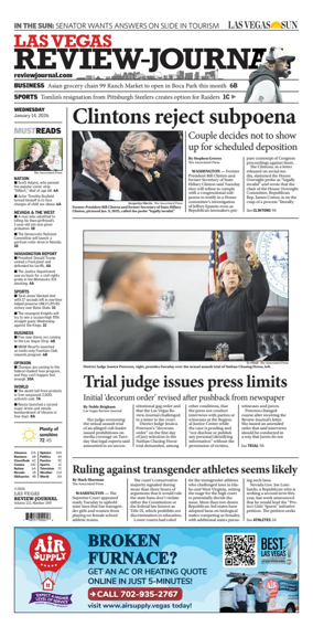 Cover of Las Vegas Review-Journal