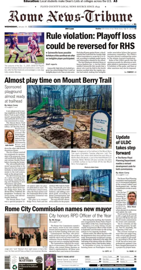 Cover of Rome News-Tribune