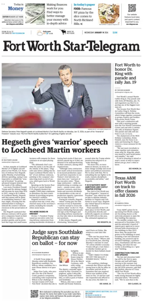 Cover of Star-Telegram